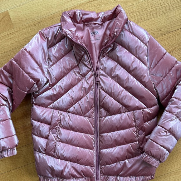 Zara Other - Zara iridescent Pink puffer size 7